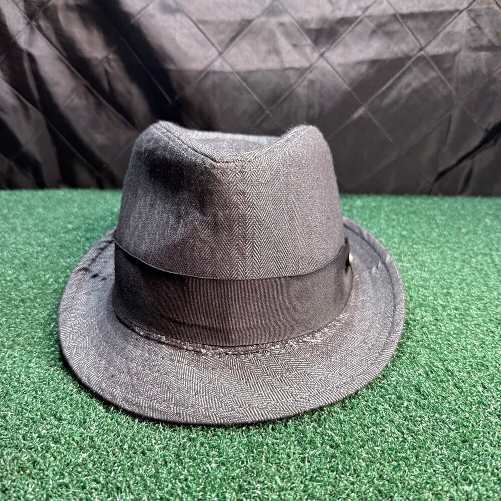 Stetson All American Men's Charcoal Grey Polyester Fedora L/XL
